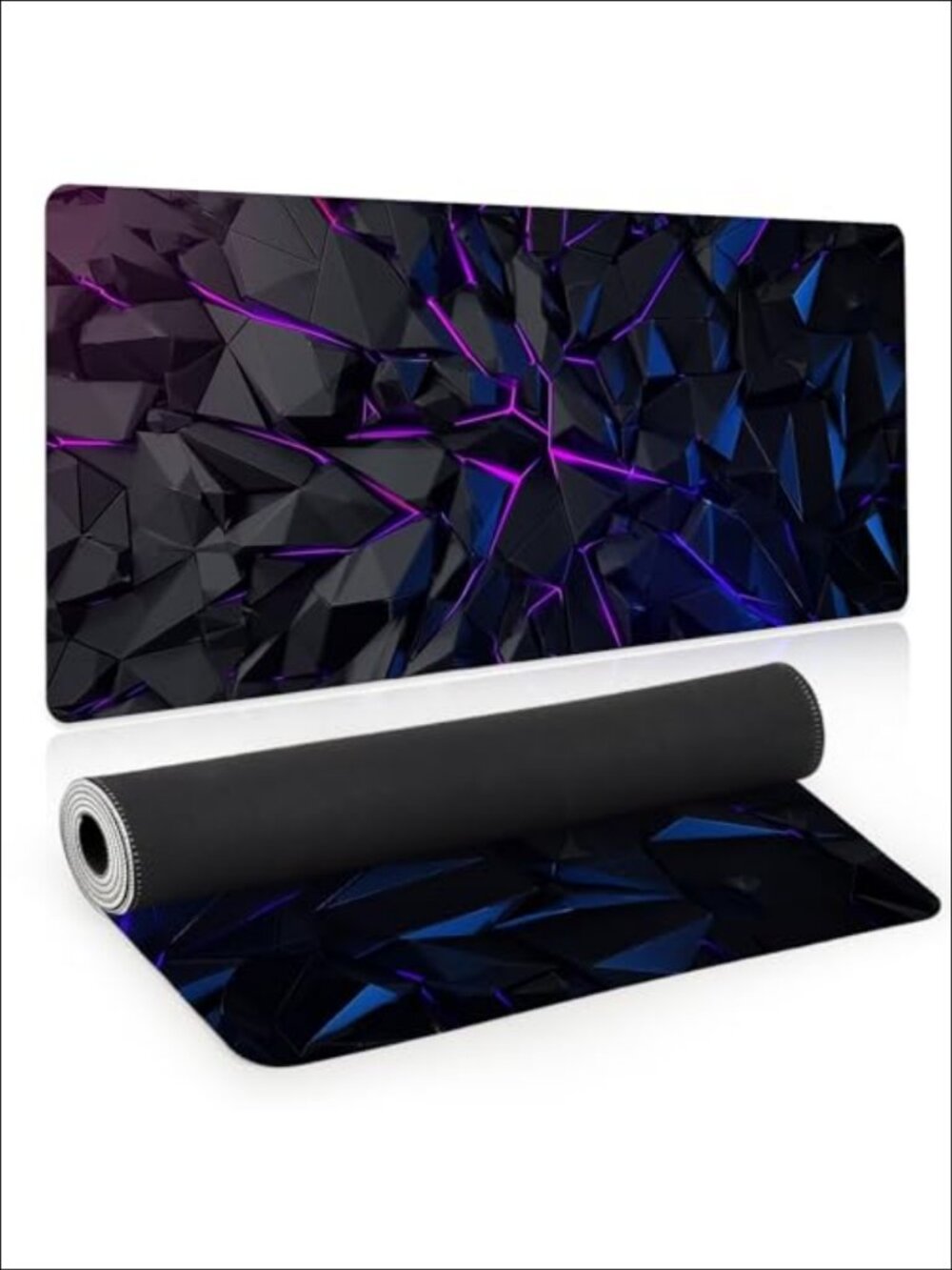 XL Extended Gaming Mouse Pad 31.5x11.8in Non-Slip Rubber Base Stitched Edges